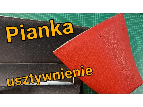 Pianka kaletnicza - usztywnienie do torebek
